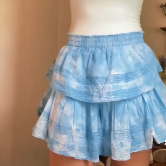 LOVESHACKFANCY ruffle skirt - Picture 2 of 2